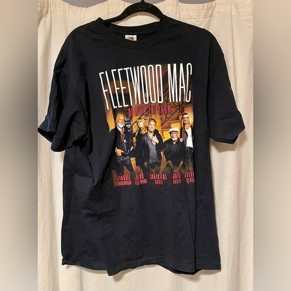 Men’s Fleetwood Mac Tour 2015 Black T-Shirt- XL - Picture 2 of 5